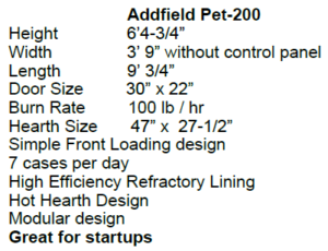 addfield pet 200